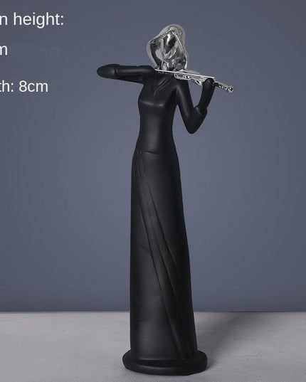 Nordic Elegance Dance Pair: Custom Home Decor for Stylish Interiors