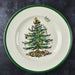 Festive Christmas Tree Ceramic Plates - Set of 4 Delightful Dining Dishes for the Holidays