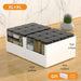 Elegant Kitchen Sundries Organizer Box Set - Chic Storage Solution for Cabinets and Drawers