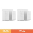 2Pcs White A