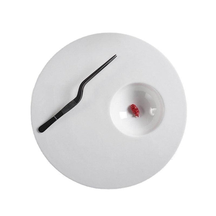 Elegant Ceramic Dinner Plates for Steak Presentation in upscale Dining Establishments