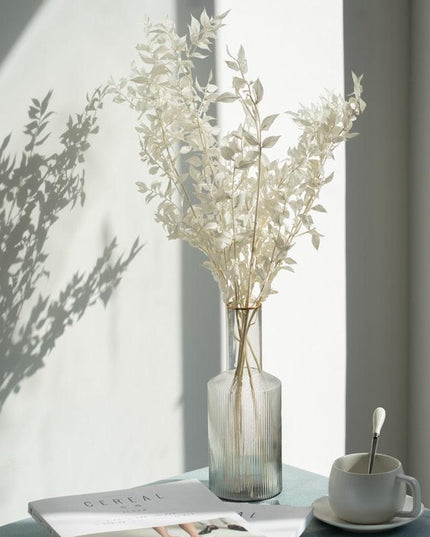 Elegant Dried Ruscus Leaf Ensemble: Perfect for Celebrations & Home Decoration