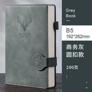 Luxurious A5 Leather-bound Journal: 200 Pages for Creative Expression
