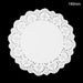 Chic White Lace Paper Doilies Collection - Premium Decorative Essentials for Celebrations