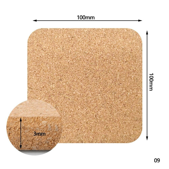 Sustainable Chic Cork Coasters: Elegant Protectors for Your Surfaces