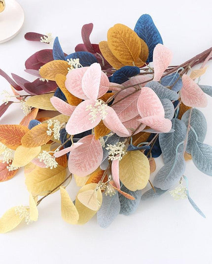 Luxurious Eucalyptus and Fruit Accent Branch - Exquisite Home Decor