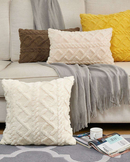 Reversible Elegance Pillow Cover - Stylish Two-Sided Cushion Case