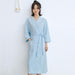 Luxurious Cotton Kimono-Inspired Couple's Nightwear Set