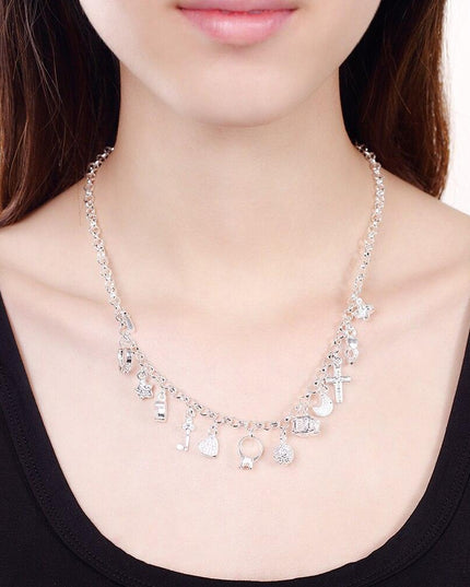 Starlit Dreams Jewelry Set - Luxurious 925 Sterling Silver Crystal Collection