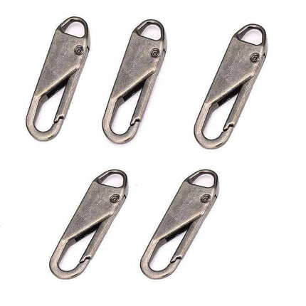 Sustainable Zipper Repair Kit - 5-Piece Eco-Friendly Pull Tab Set