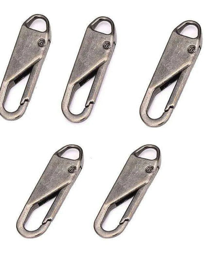 Sustainable Zipper Repair Kit - 5-Piece Eco-Friendly Pull Tab Set