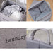 Eco-Friendly Foldable Laundry Basket - Durable EVA with Cotton Lining