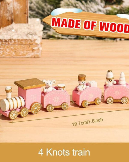 Charming Holiday Train Ornament - Joyous Decor for Christmas Celebrations