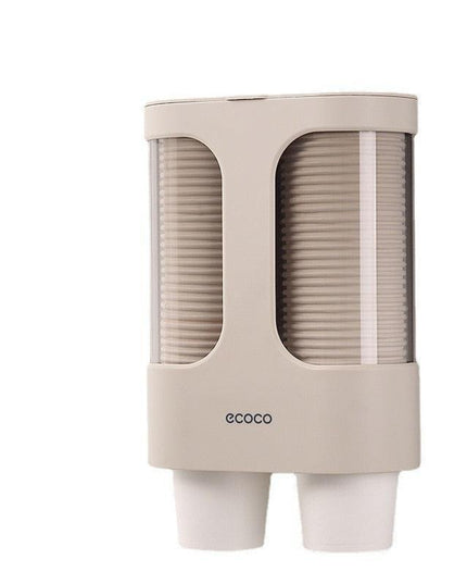 Suction Cup Mounted Cup Holder Organizer