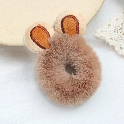 Playful Cartoon Animal Hair Scrunchies - Fun and Functional Hair Accessories for Women