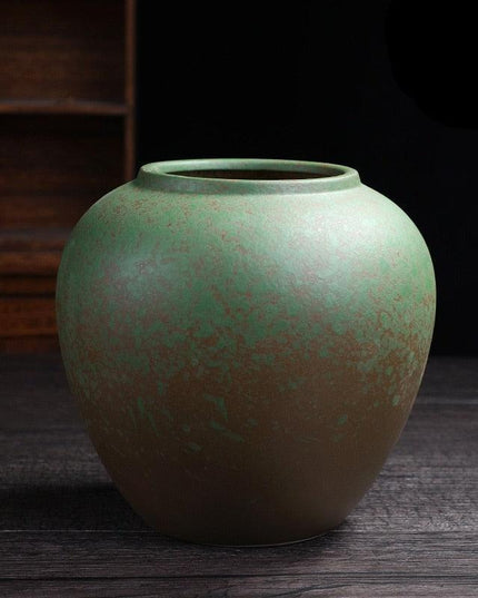 Elegant Chinese Zen Floral Porcelain Vase