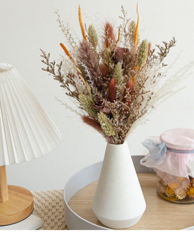 Charming Floral Bunny Tail Decor Ensemble