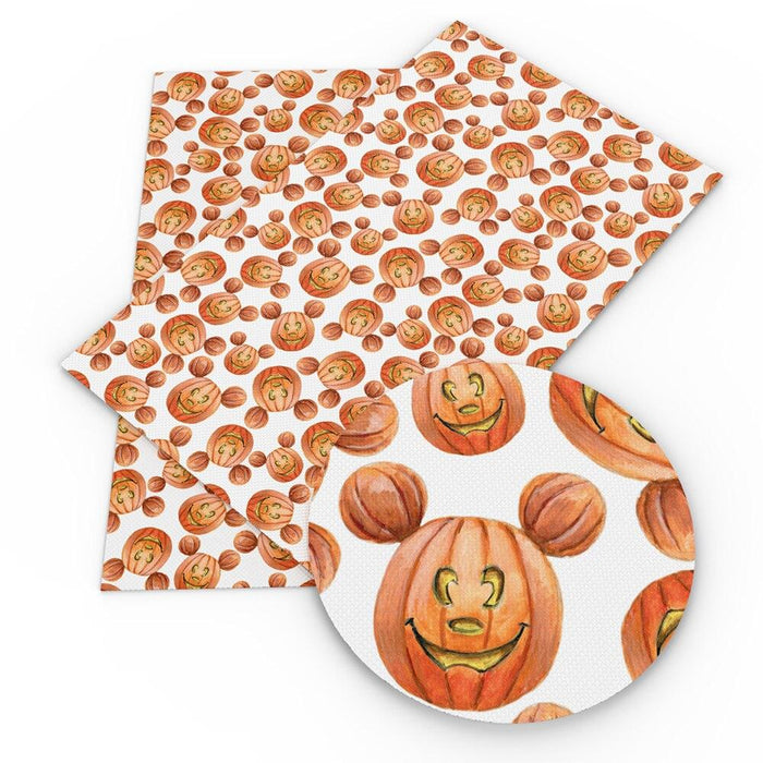 Magical Mickey Mouse Halloween Crafting Leatherette Kit - Create Whimsical DIY Wonders