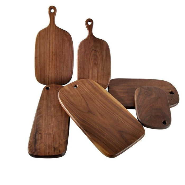 Outdoor Adventure Walnut Wood Mini Cutting Board for On-the-Go Dining