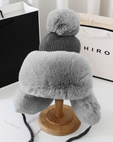 Elegant Winter Earflap Beanies for Women