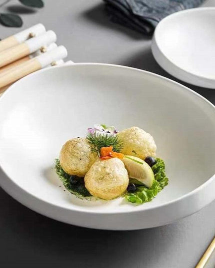 Creative Nesting Ceramic Dish Set for Elegant Dining
