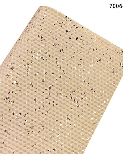 Luxe Diamond Pattern Extra-Large Faux Leather Craft Sheet - 0.8MM Thickness