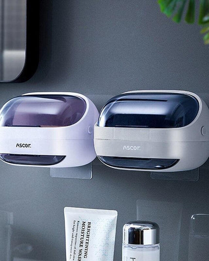 Wall-Mounted Soap Dish for a Clutter-Free Bathroom Sink