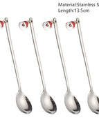 silver Santa-Spoon