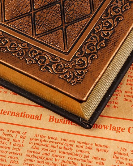 Luxurious European-Inspired PU Leather Journal for Creative Expression