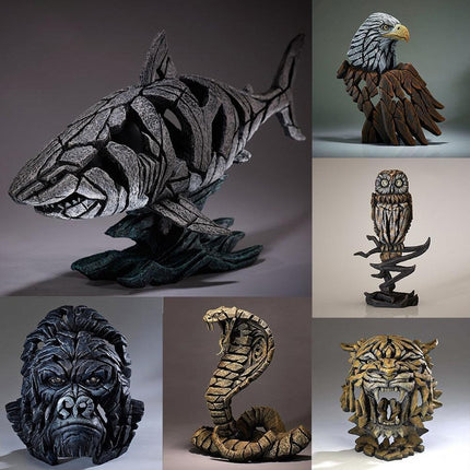 Majestic Ganesha Tiger Bust Sculpture: A Stunning Fusion of Elegance and Strength