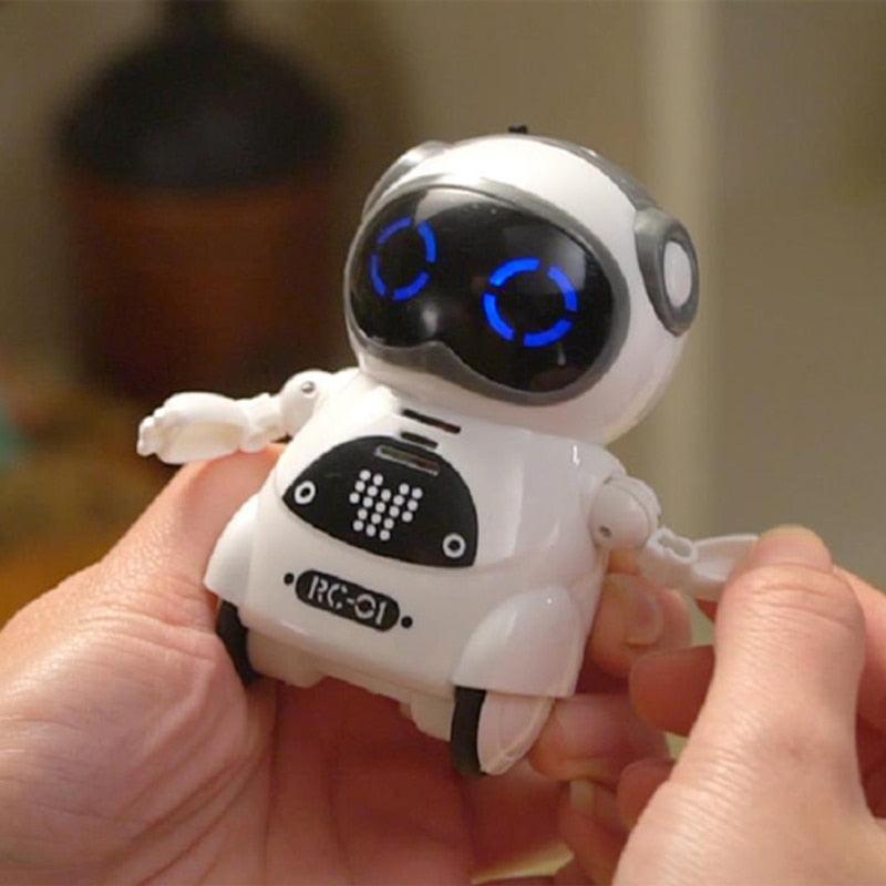 Charming Multilingual Mini Robot Buddy with Interactive Features