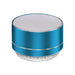 Compact Steel Gun Mini Bluetooth Speaker - Powerful Portable Subwoofer with Wireless Audio and Hands-Free Calling