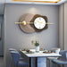 Elegant Botanica Mute Wall Clock for Chic Home Interiors