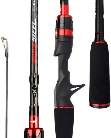 Premium Carbon Fiber Baitcasting Rod Set for Precision Fishing Adventures
