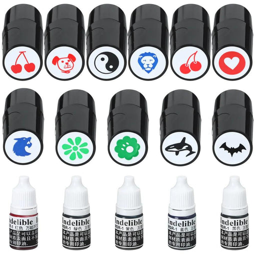 Personalized Luxury Golf Ball Ink Stamping Kit - Elevate Your Game with Style