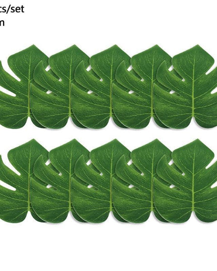 Luxurious Tropical Oasis: Premium Faux Palm Leaves for Upscale Home Decor