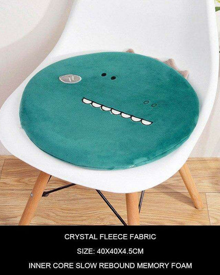 Feline Fantasy Memory Foam Seat Cushion - Charming Comfort for Every Space