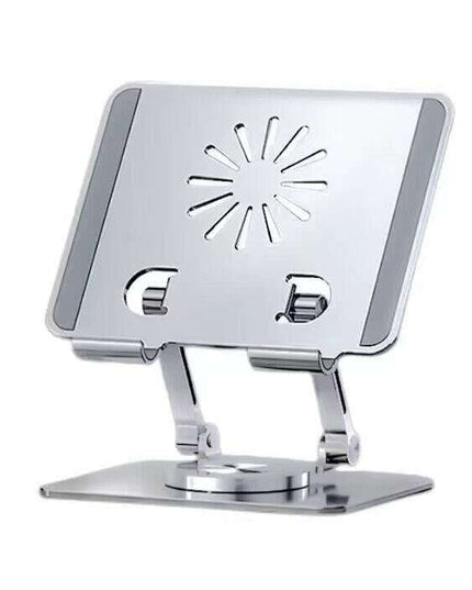 Premium Aluminum 360° Adjustable Stand for Tablets and Phones - Unmatched Comfort and Stability