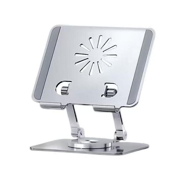 Premium Aluminum 360° Adjustable Stand for Tablets and Phones - Unmatched Comfort and Stability