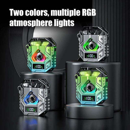 Experience Premium Audio with LEEDOAR H9 TWS Metal Earbuds Featuring Bluetooth 5.3