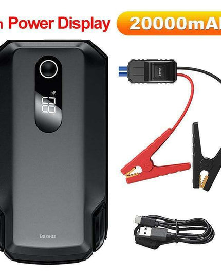 Emergency Power Booster: High-Capacity Car Jump Starter & Portable Battery Charger