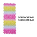 Rainbow Glitter Faux Leather Crafting Roll - Sparkle Your Imagination