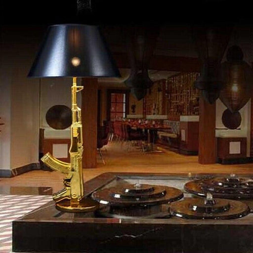 Nordic Golden Resin Floor Statue | Luxe Interior Decor