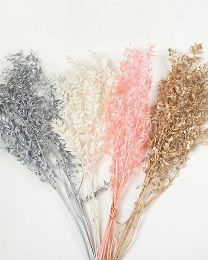 Eternal Charm Metallic Dried Leaf Collection | Assorted Elegance - 50g