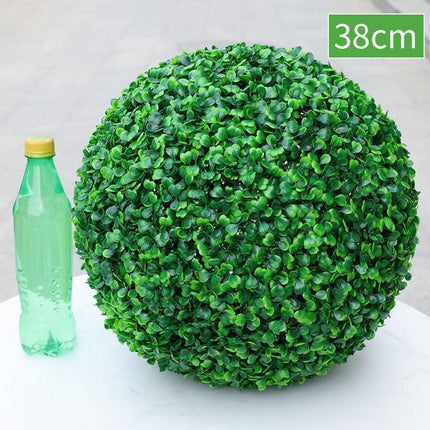 Elegant Premium Artificial Boxwood Sphere for Luxurious Home & Garden Decor