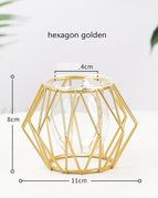 hexagon golden
