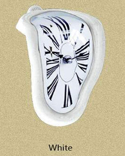 Surrealist Melting Timekeeper - Dali-Inspired Artistic Clock for Unique Home Decor
