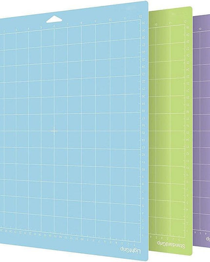 Colorful Engraving Base Plate Kit with Adhesive Cutting Mats - Ultimate Crafting Tool