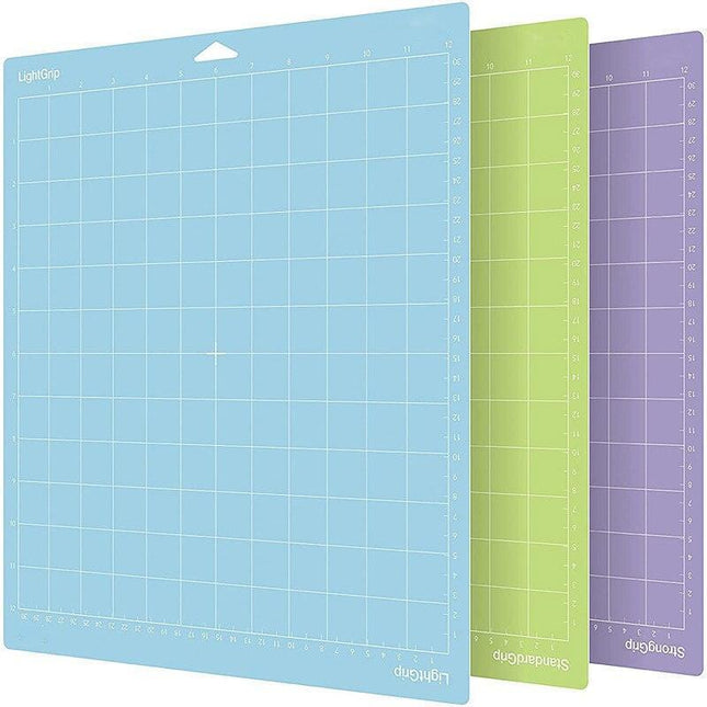 Colorful Engraving Base Plate Kit with Adhesive Cutting Mats - Ultimate Crafting Tool