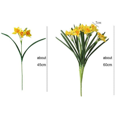 Everlasting Silk Daffodil Bouquet: Timeless Elegance for Any Occasion